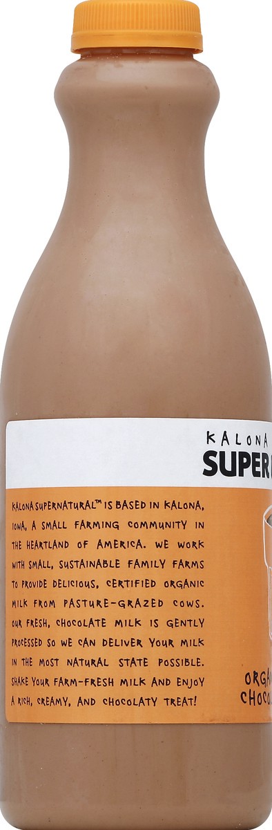 slide 4 of 4, Kalona Supernatural Organic Whole Chocolate Milk, 32 fl oz