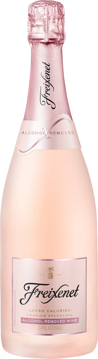 slide 5 of 6, Freixenet Alcohol-Removed Rose 750 ml, 25.4 fl oz