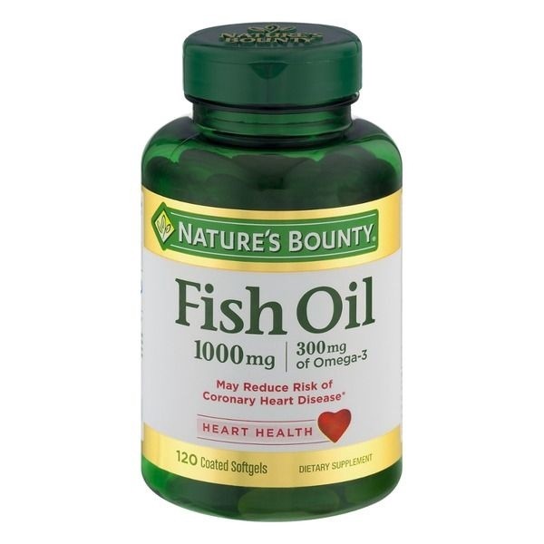 slide 1 of 1, Nature's Bounty Odorless Fish Oil Omega3 Omega6 Dietary Supplement Softgels, 120 ct; 1000 mg