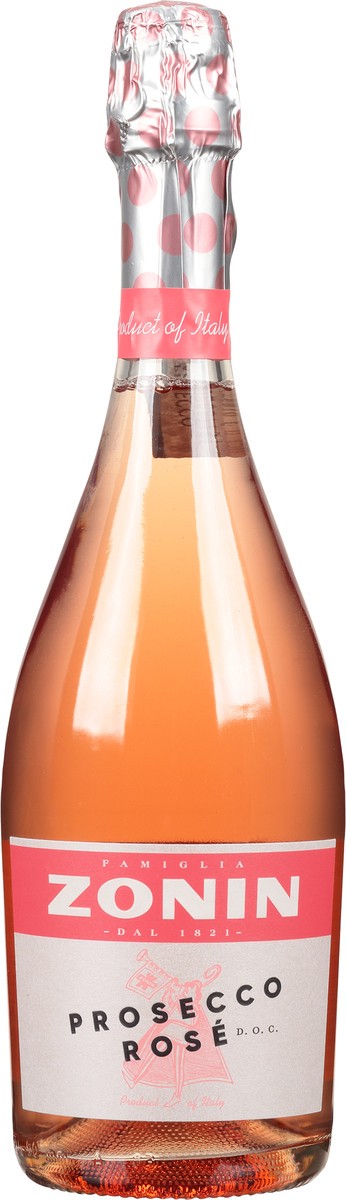 slide 9 of 9, Zonin Prosecco, Rose, 750 ml