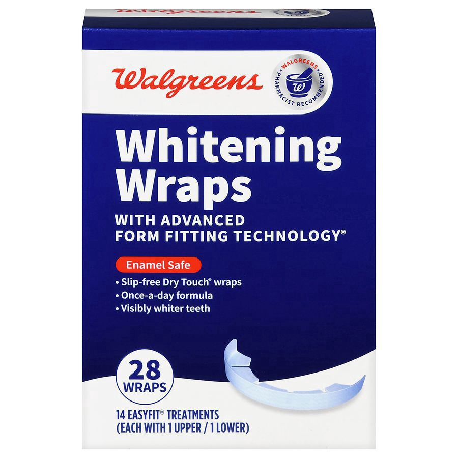 slide 1 of 5, Walgreens Xtreme Dry Touch Whitening Wraps, 28 ct