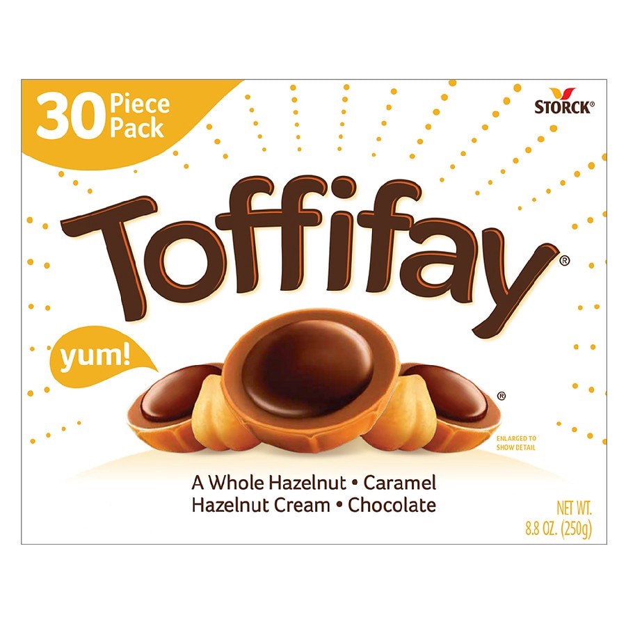 slide 1 of 1, Toffifay Candy, 8.8 oz