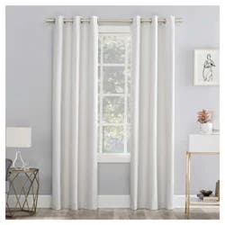 Sun Zero Doret Blackout Panel Pair Purple 74x63"