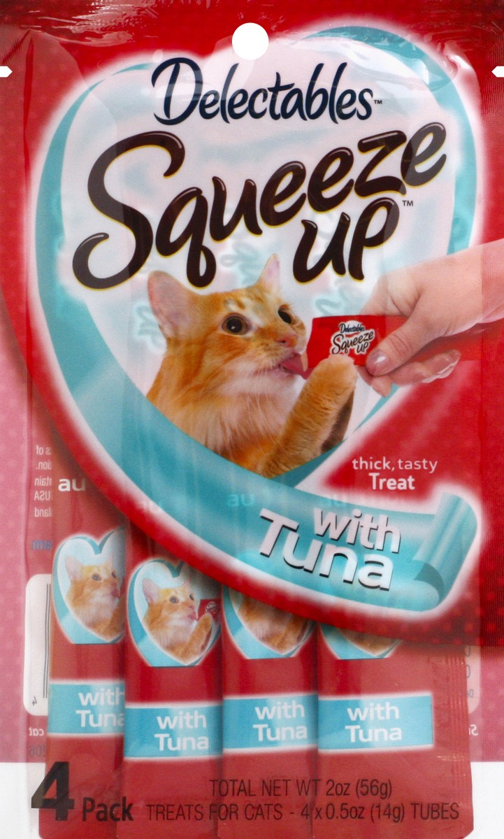 slide 2 of 11, Delectables Squeeze Up with Tuna, 4 ct