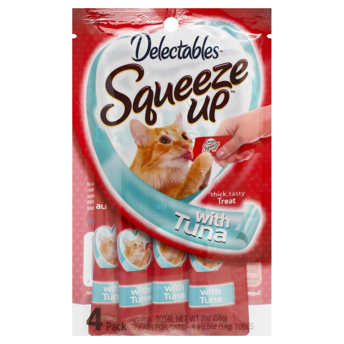 slide 1 of 11, Delectables Squeeze Up with Tuna, 4 ct