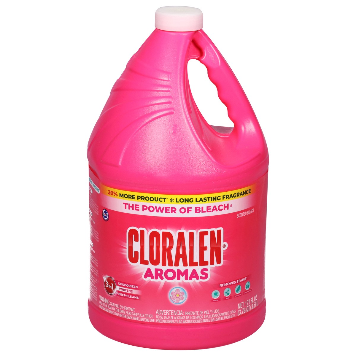 slide 1 of 9, Cloralen Floral Fantasy Bleach, 121 fl oz