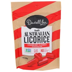Darrell Lea Soft Australian Strawberry Flavored Liquorice