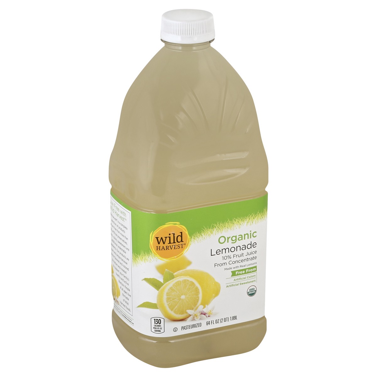 slide 7 of 8, Wild Harvest Organic 10% Juice Lemonade - 64 oz, 64 oz