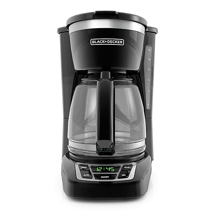 slide 2 of 5, BLACK+DECKER BLACK + DECKER 12Cup Programmable Coffee Maker Black, 1 ct