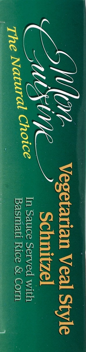 slide 3 of 5, Mon Cuisine Vegetarian Veal Style Schnitzel, 10 oz