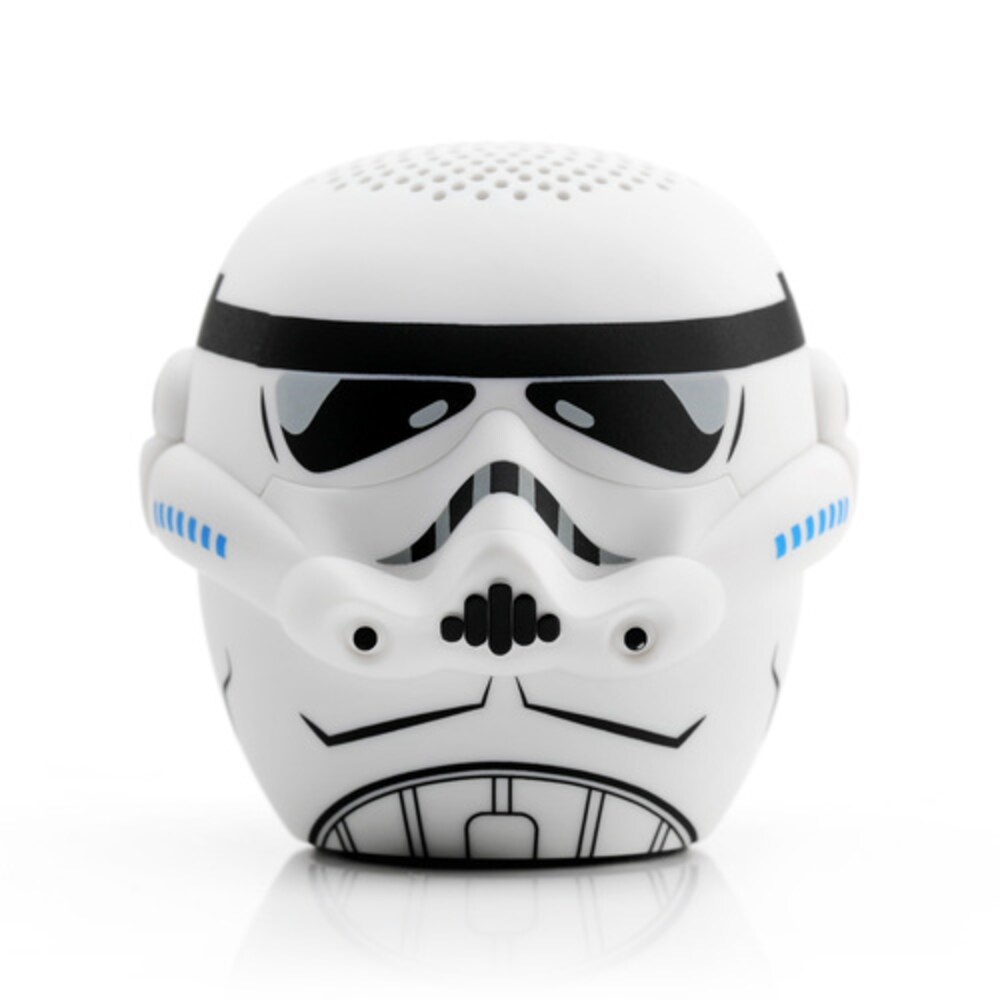 slide 1 of 1, Bitty Boomers Storm Trooper Wireless Bluetooth Speaker - White, 1 ct