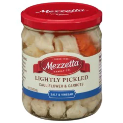 Mezzetta Lightly Pickled Salt & Vinegar Cauliflower & Carrots 16 fl oz