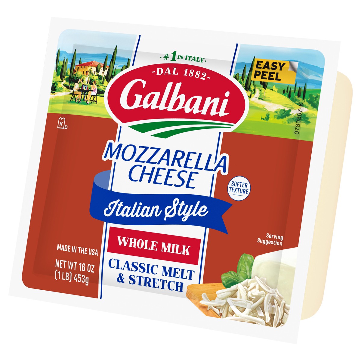 slide 2 of 10, Galbani 16oz Whole Milk Mozzarella, 16 oz