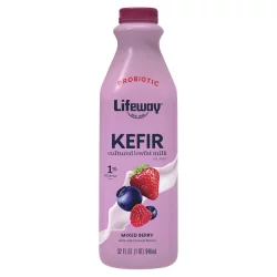 Lifeway Mixed Berry Live & Active Probiotics Kefir Cultured Lowfat Milk