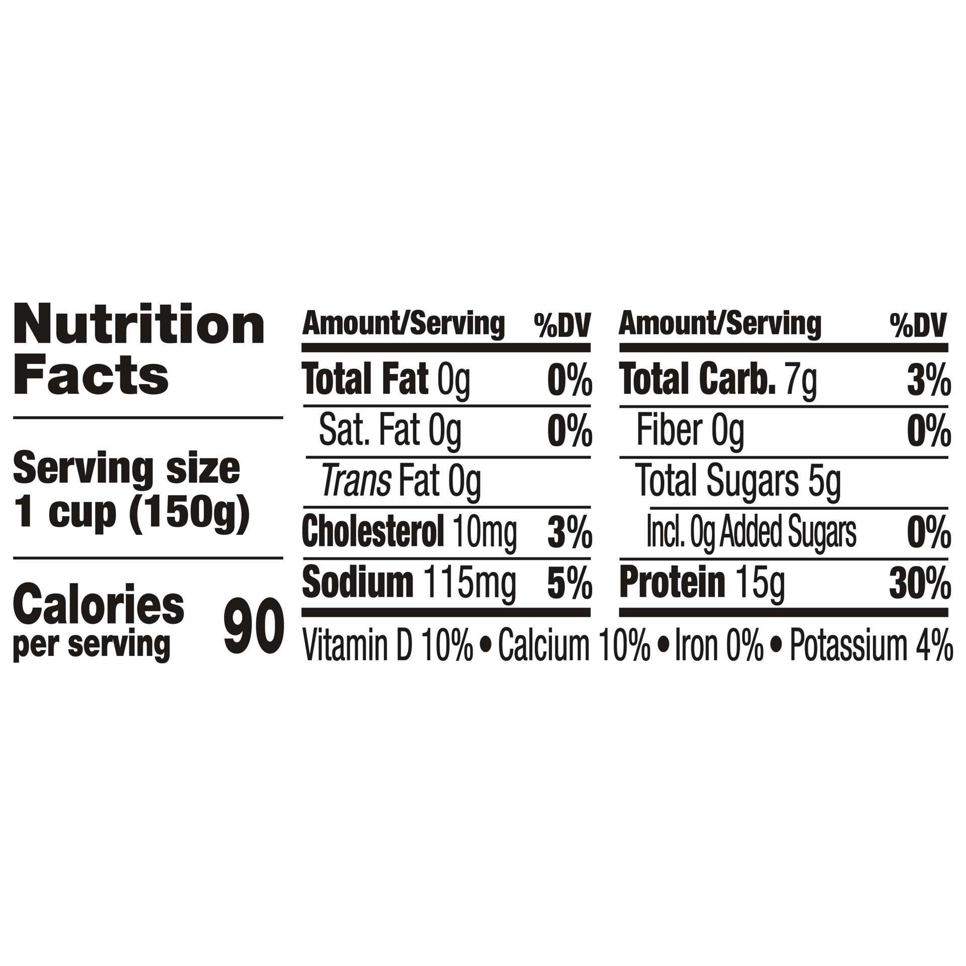 slide 4 of 5, Dannon Oikos Triple Zero Greek Non Fat Salted Caramel Yogurt, 5.3 oz