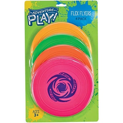 slide 1 of 1, Adventure Play Soft Flying Discs, 1 ct