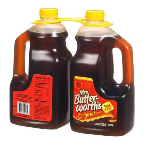 slide 1 of 1, Mrs Buttersworth Orig Syrup Plt - 2 ct; 64 oz, 2 ct; 64 oz
