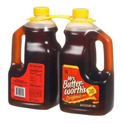 Mrs Buttersworth Orig Syrup Plt - 2 ct; 64 oz