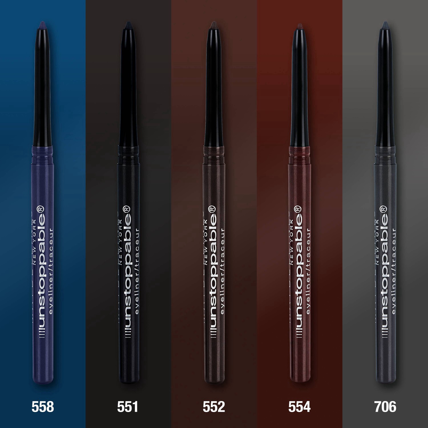 slide 40 of 64, Maybelline Unstoppable Waterproof Eyeliner - 701 Onyx - 0.01oz, 0.01 oz