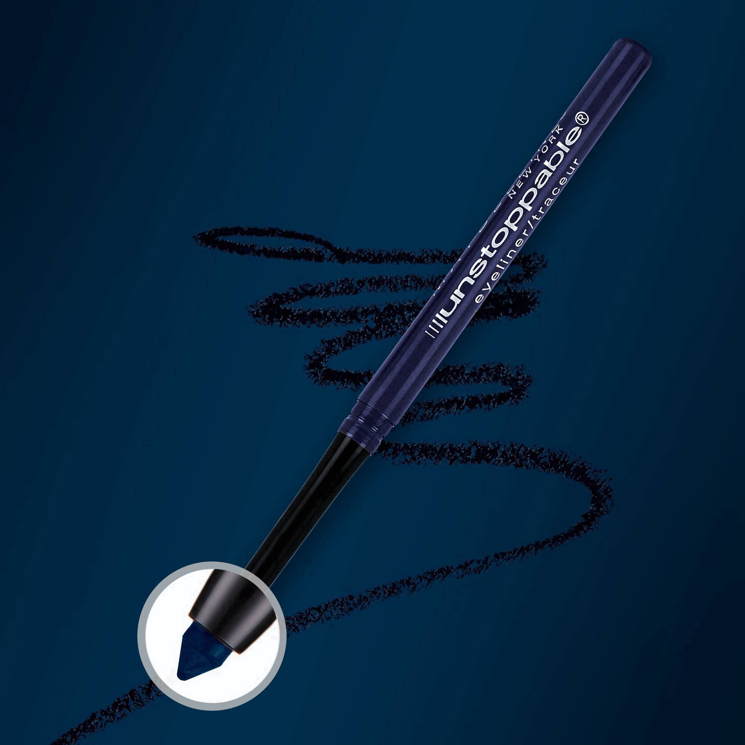 slide 22 of 64, Maybelline Unstoppable Waterproof Eyeliner - 701 Onyx - 0.01oz, 0.01 oz