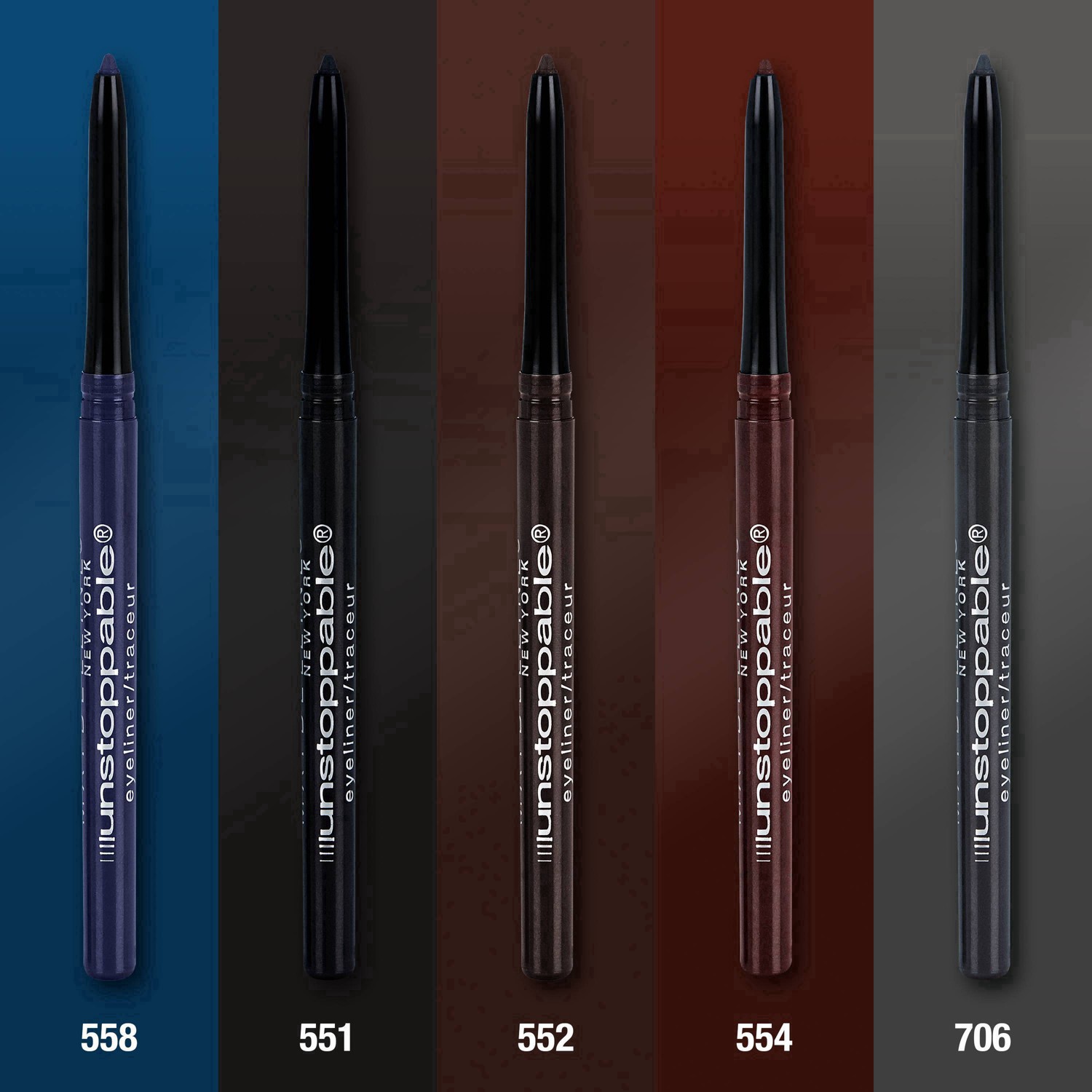 slide 44 of 64, Maybelline Unstoppable Waterproof Eyeliner - 701 Onyx - 0.01oz, 0.01 oz