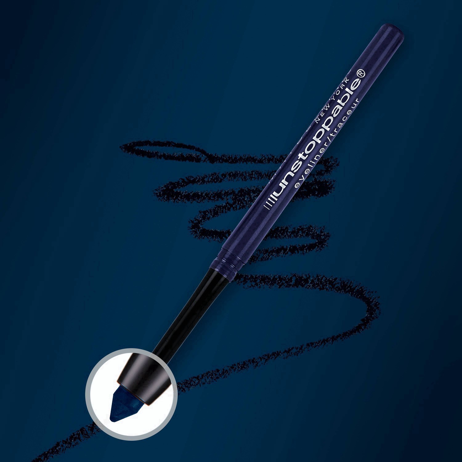 slide 25 of 64, Maybelline Unstoppable Waterproof Eyeliner - 701 Onyx - 0.01oz, 0.01 oz