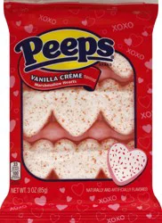 Peeps Marshmallow Hearts 3 oz