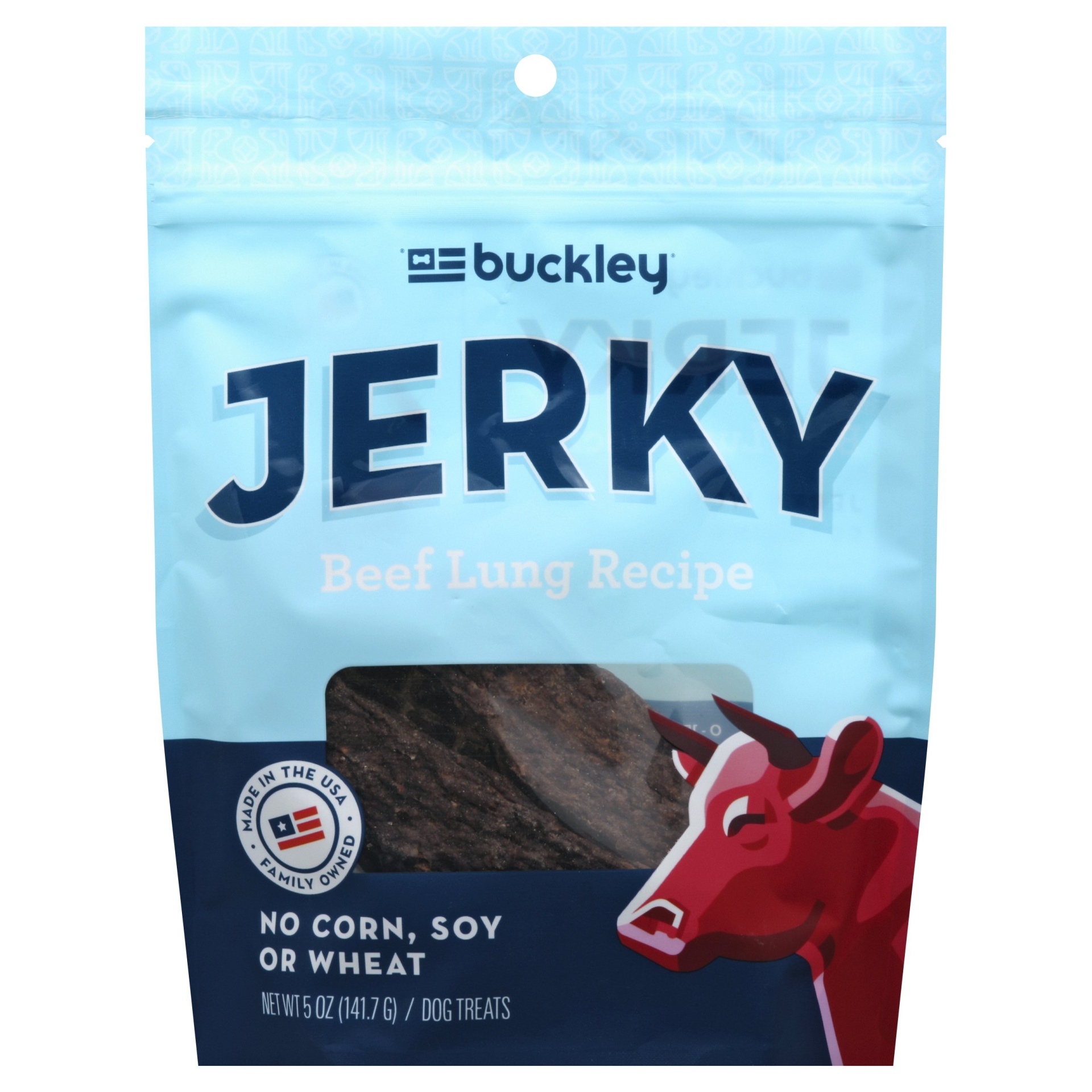 slide 1 of 2, Buckley Premium Protein Beef Liver Jerky Dog Treats, 5 oz