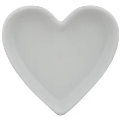 Bia Cordon Bleu Heart Shaped Quiche Dish, White