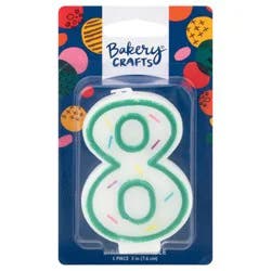 DecoPac Birthday Candle No. 8