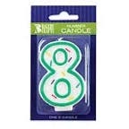DecoPac Birthday Candle No. 8