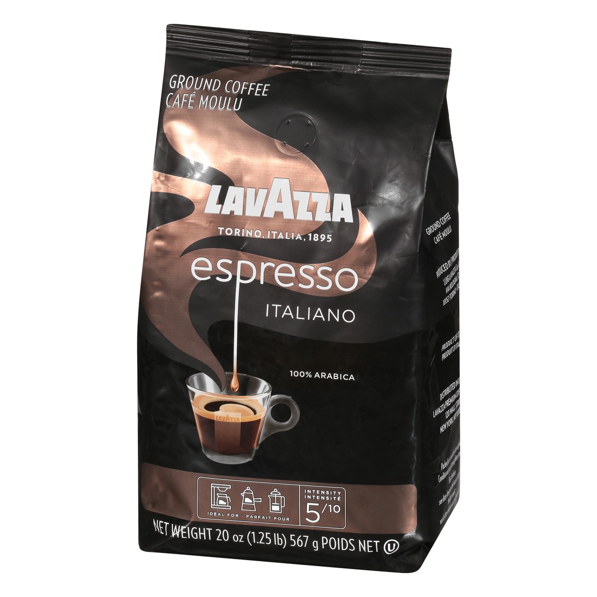 slide 3 of 9, Lavazza Medium Ground Espresso Italiano Coffee 20 oz, 20 oz