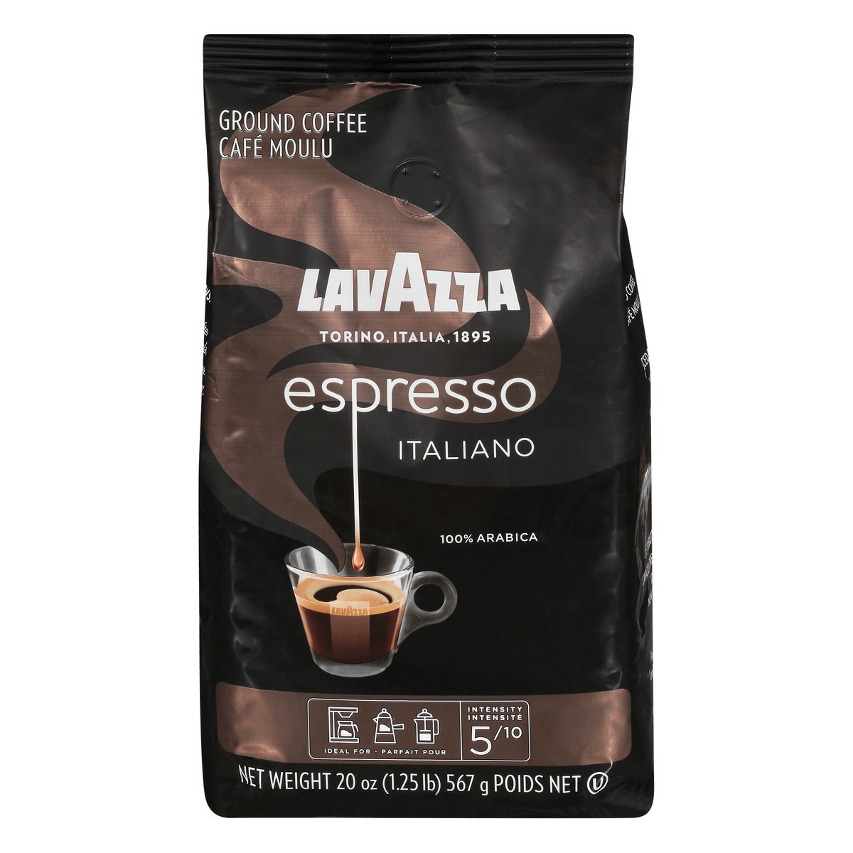 slide 1 of 9, Lavazza Medium Ground Espresso Italiano Coffee 20 oz, 20 oz