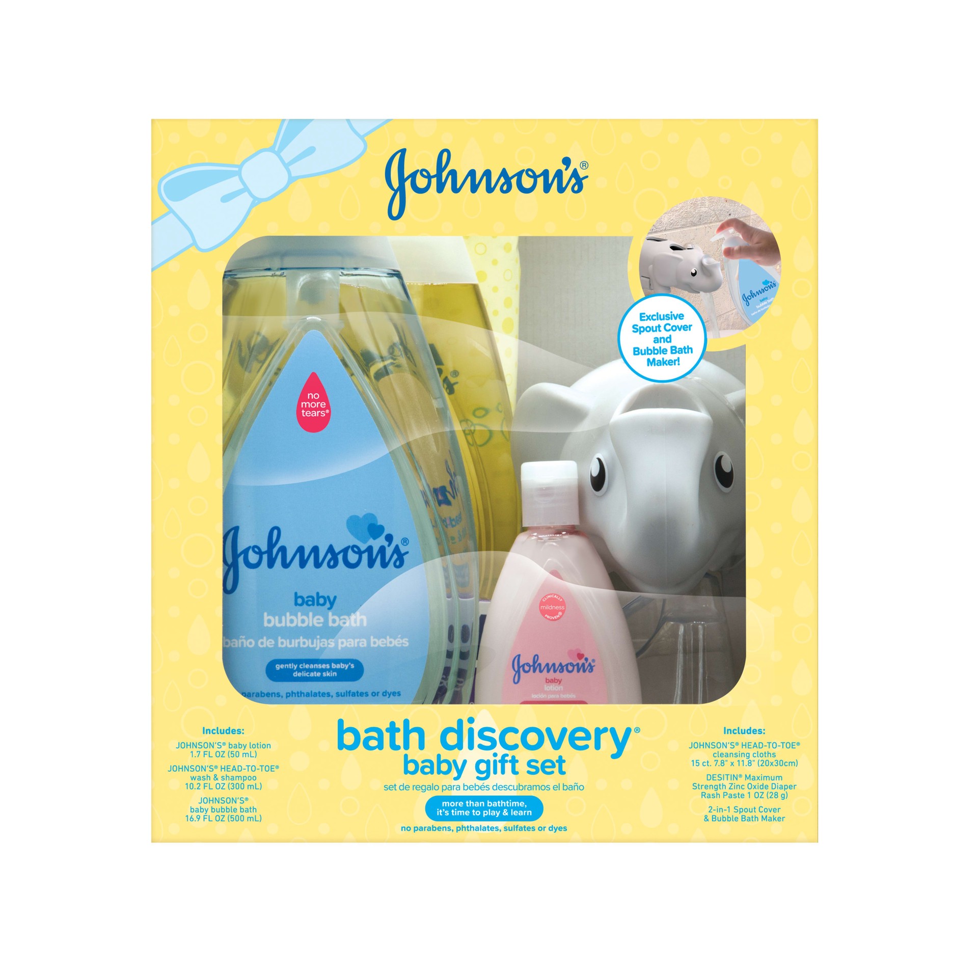 slide 4 of 5, Johnson's JOHNSON'S BATH DISCOVERY Baby Gift Set, 1 ct