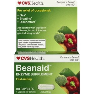slide 1 of 1, Cvs Health Beanaid Fast Acting Capsules, 30 Ct, 30 ct