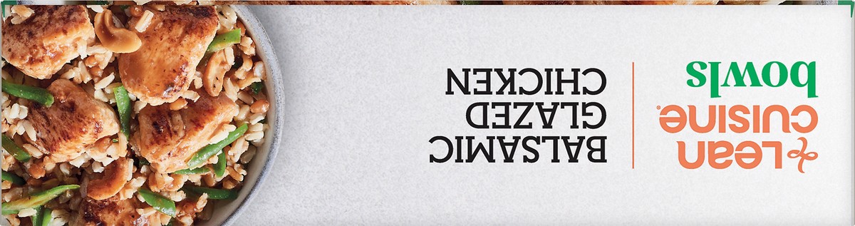 slide 3 of 8, Lean Cuisine Frozen Meal Glazed Chicken, Balance Bowls Microwave Meal, Frozen Chicken Dinner, Frozen Dinner for One, 10.25 oz