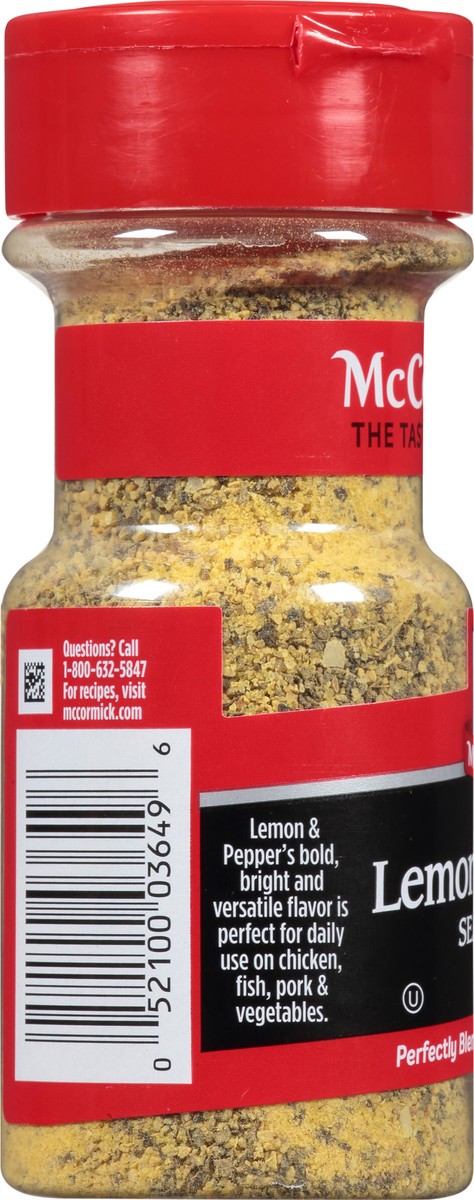 slide 2 of 7, McCormick Lemon Pepper Seasoning, 3.5 oz