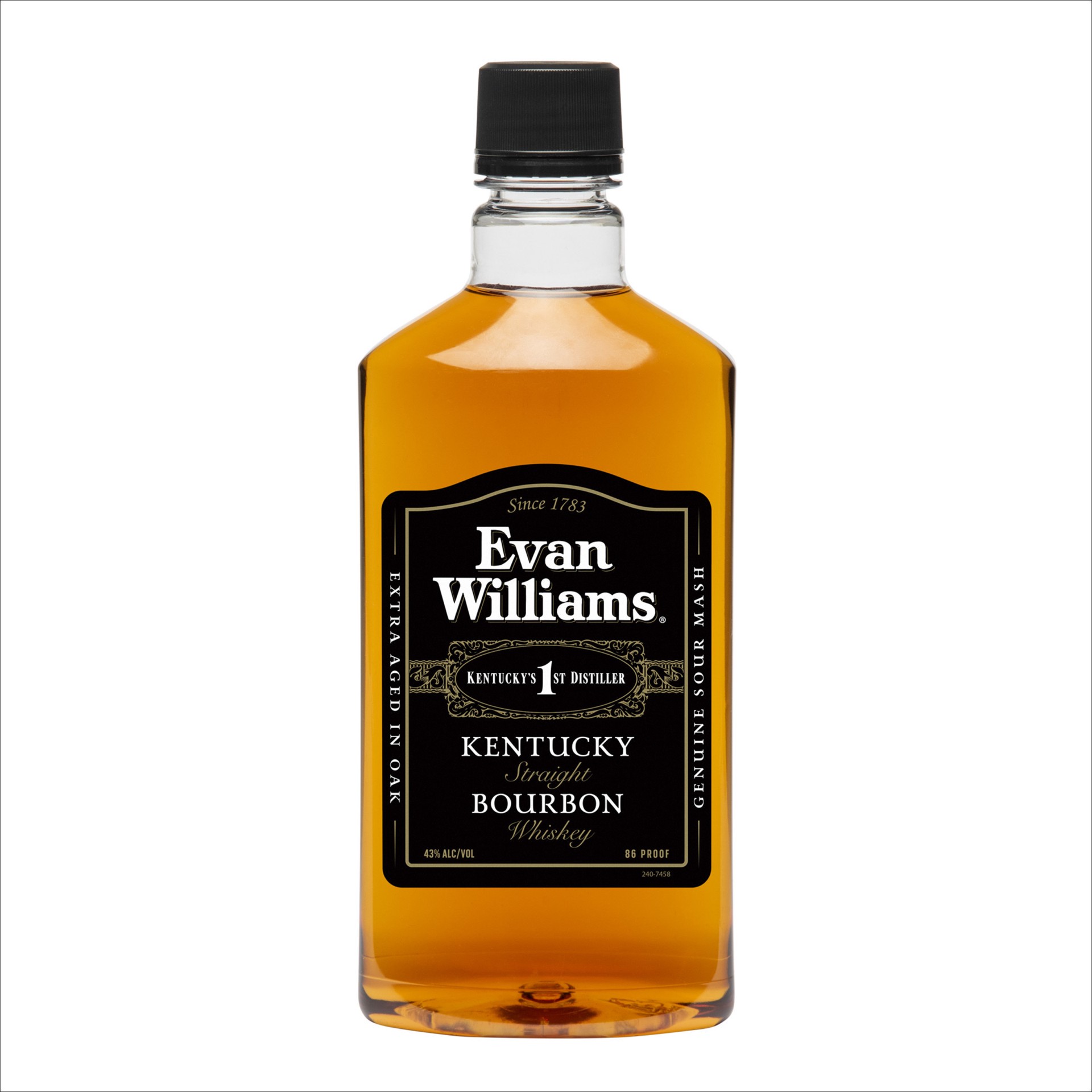 slide 1 of 13, Evan Williams Black Bourbon, 750 ml