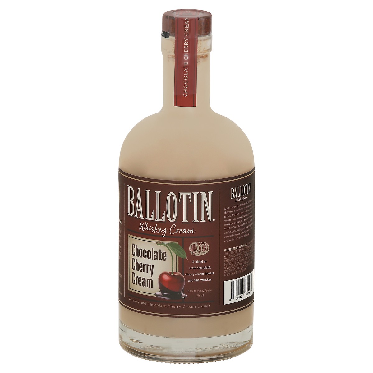 Ballotin Chocolate Cherry Cream Whiskey Cream 750 ml 750 ml | Shipt