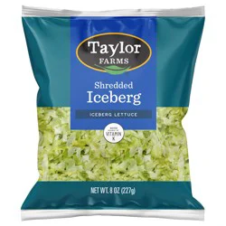 Taylor Farms Shredded Iceberg 8 oz