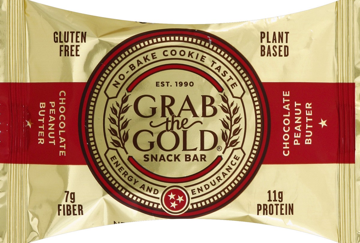 slide 5 of 5, Grab the Gold Balanced Protein Snack Bar - Chocolate Peanut Butter - 2 oz, 2 oz