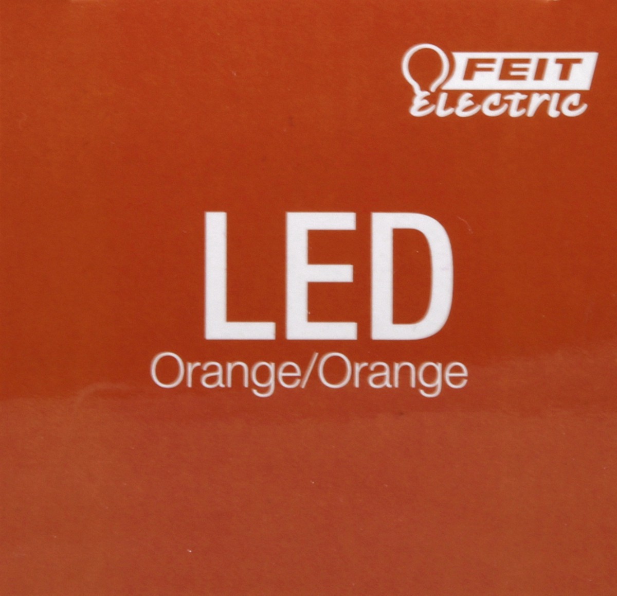 slide 4 of 8, Feit Electric Bulb, LED, Orange, 4.5 Watts, 1 ct