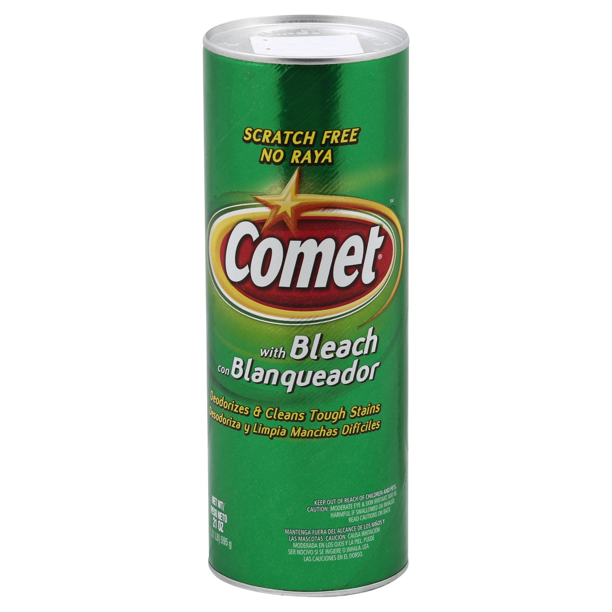 slide 1 of 6, Comet Disinfectant Cleanser with Bleach, 21 oz