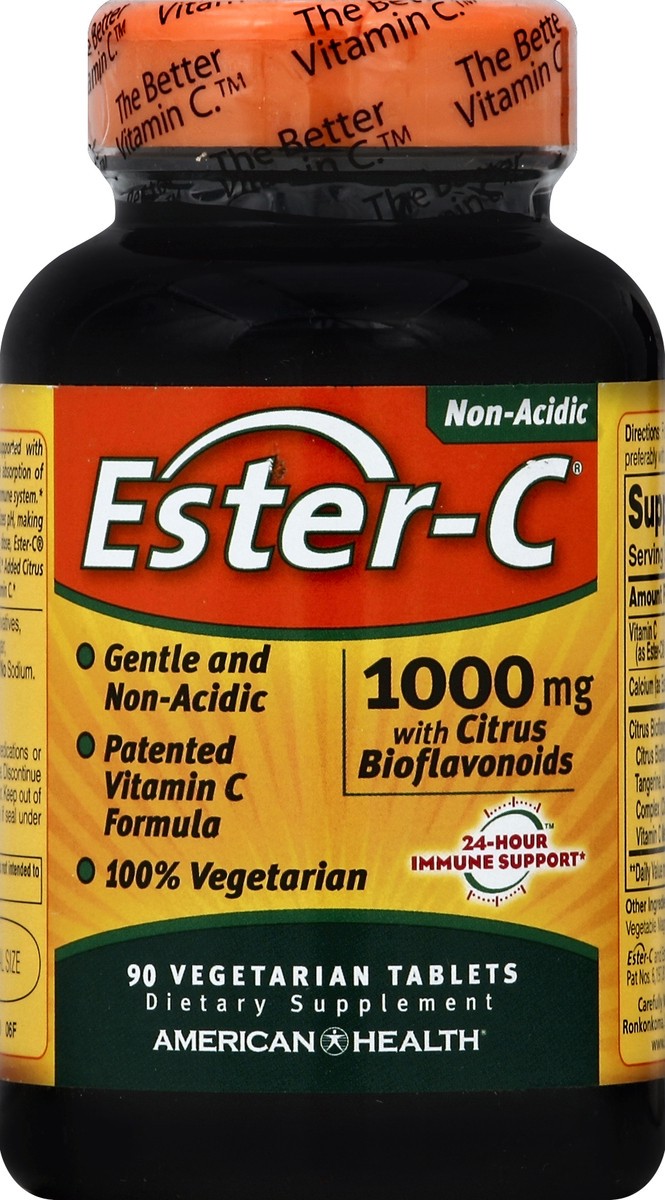 slide 2 of 3, American Health Ester-c With Citrus Bioflavonoids, 90 ct