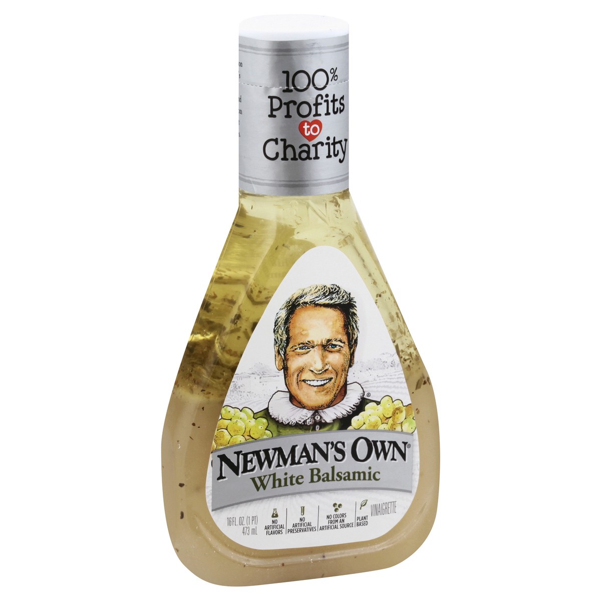 slide 4 of 9, Newman's Own White Balsamic Vinaigrette Dressing, 16 oz