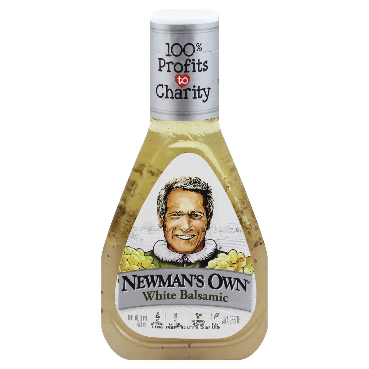 slide 1 of 9, Newman's Own White Balsamic Vinaigrette Dressing, 16 oz