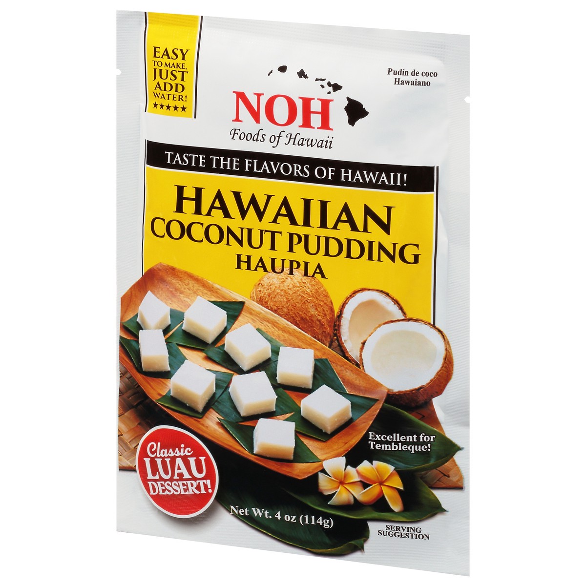 slide 4 of 14, NOH of Hawaii Haupia, 4 oz