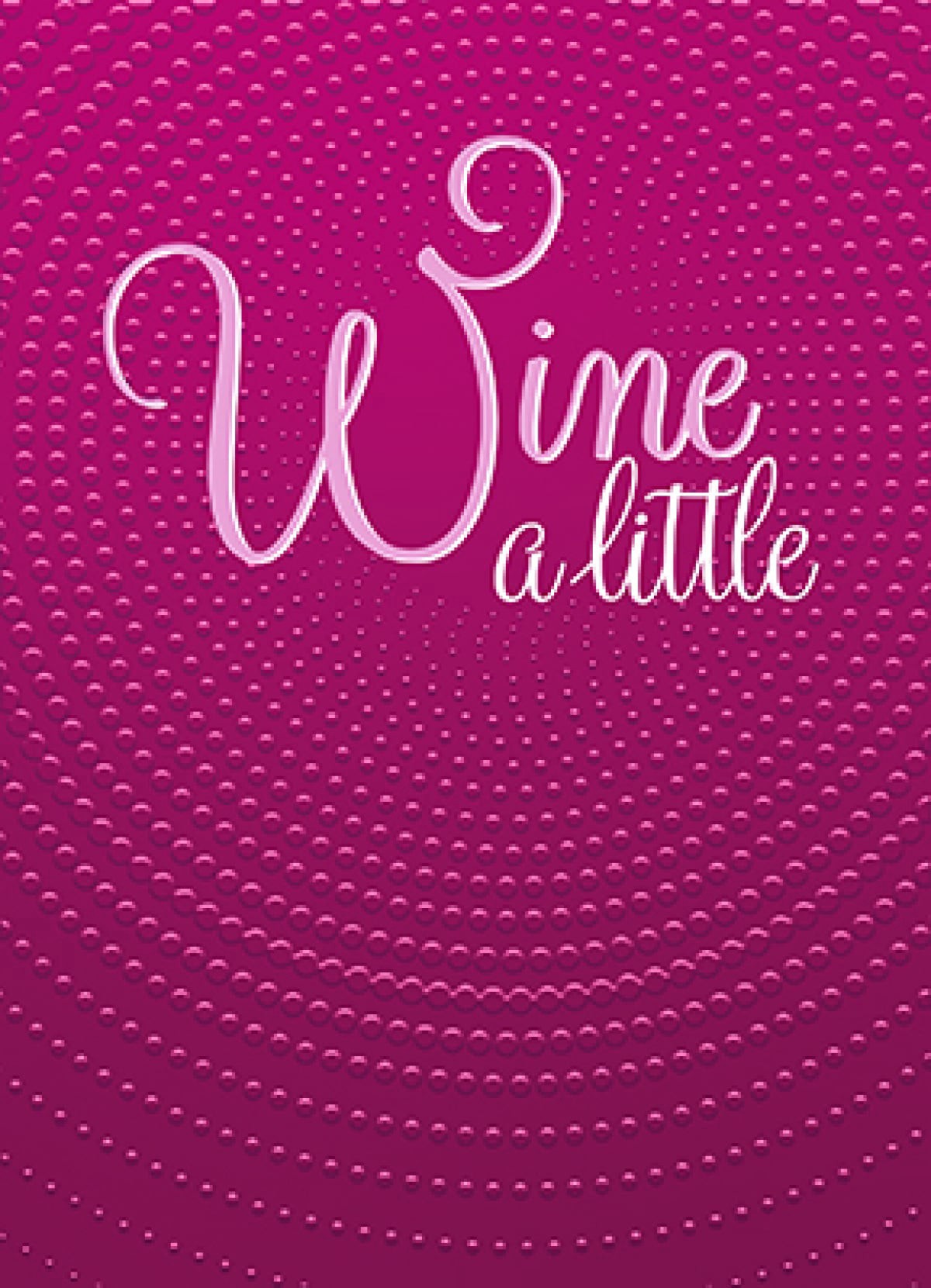 slide 1 of 1, Avanti Card Bday Wine A Little, 1 ct