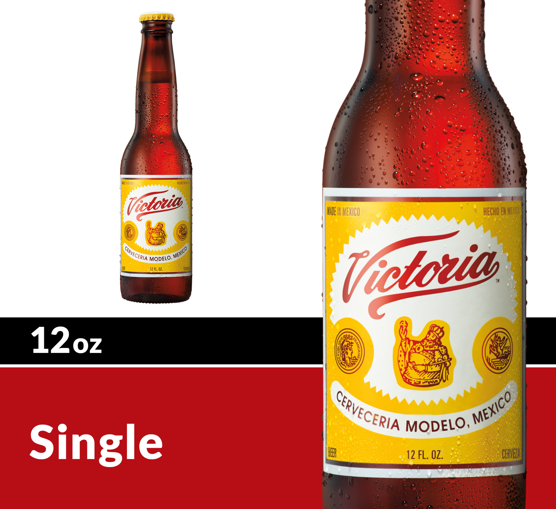 slide 5 of 7, Victoria Mexican Lager Beer, 12 fl oz