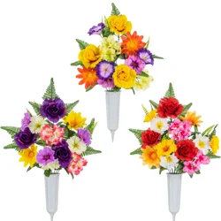 Memorial Floral Cemetery Vase